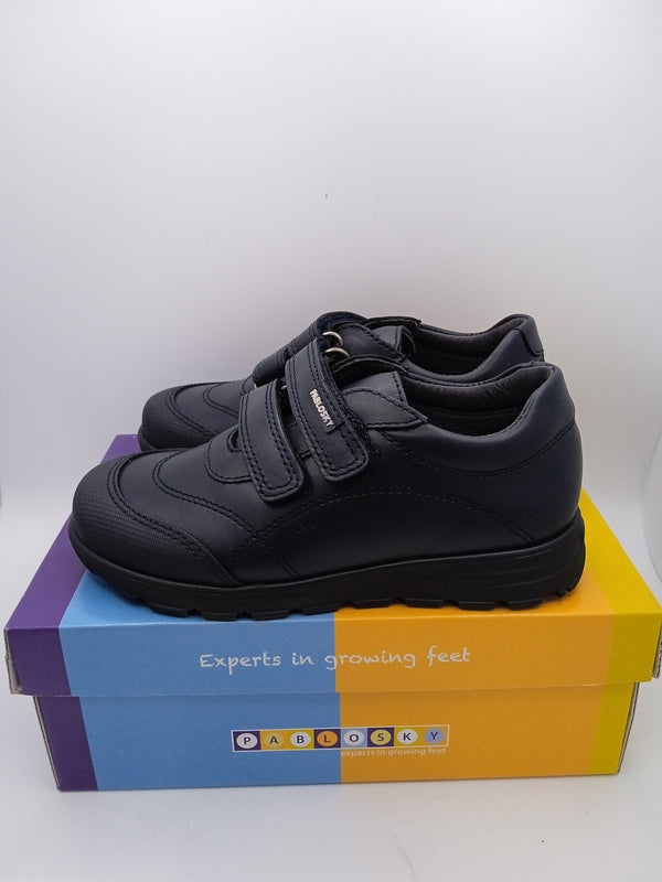 Zapatos de niña para colegio con cierre de velcro PABLOSKY 354720 muy cómodos SUPERCALZADOS
