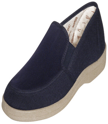 Zapatillas de hombre de lona ajustables al pie muy cómodas DOCTOR CUTILLAS 21302
