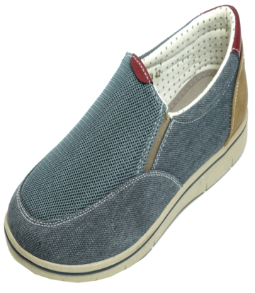 Zapatillas de hombre manoletina de licra zapatilla cómoda al mejor precio CRUBE 814 SUPERCALZADOS