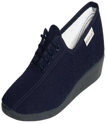 Zapatilla de mujer ergonómica acolchada con cordones LA CUBIERTA 9655
