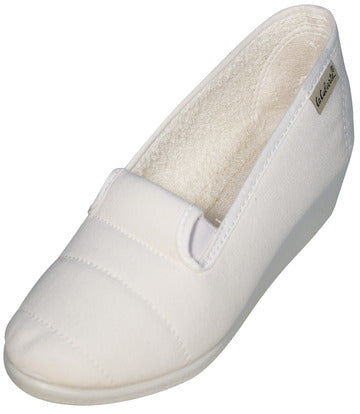Zapatilla de mujer cerrada de algodón ajustable LA CUBIERTA 9675