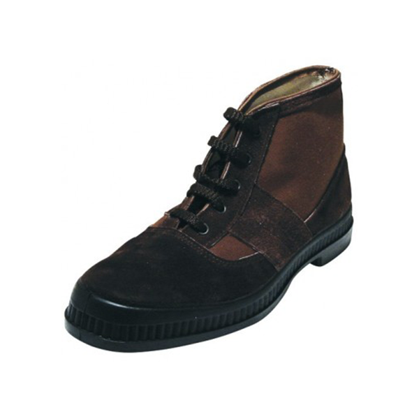 Bota de lona y serraje combinada CRUAN 322-20 botas de trabajo de caucho vulcanizado Supercalzados