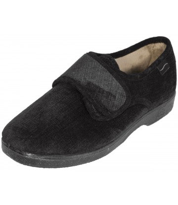 Zapatilla de señora de terciopelo DOCTOR CUTILLAS 575 suaves SUPERCALZADOS