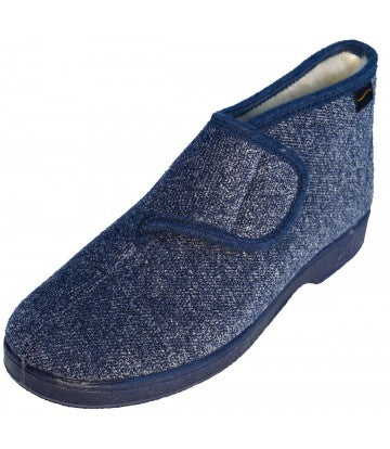 Zapatilla de mujer bota DOCTOR CUTILLAS 595 con lana SUPERCALZADOS