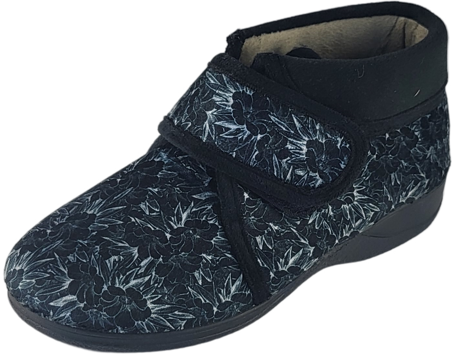 Zapatilla bota de mujer de velcro DOCTOR CUTILLAS 21673 comodidad y confort Supercalzados