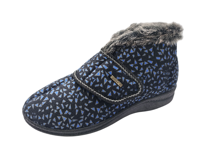 Bota de mujer con cierre velcro CRUBE 436 Licra
