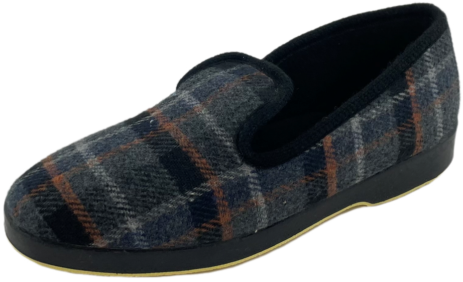 Zapatillas de casa de hombre NORUEGAS 7001 Cuadro SUPERCALZADOS